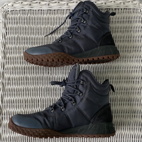 Men’s Columbia Fairbanks Omni Heat Boots in Graphite, Dark Moss size 9.5 - Picture 5 of 13